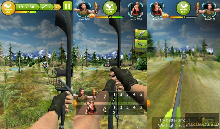 download Archery Master 3D and play against other players on a 1on1 match