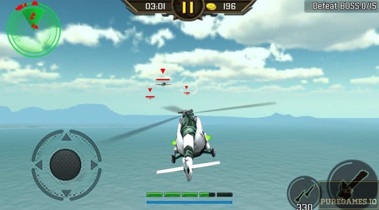 Engage with realistic battle (download Gunship Strike 3d)