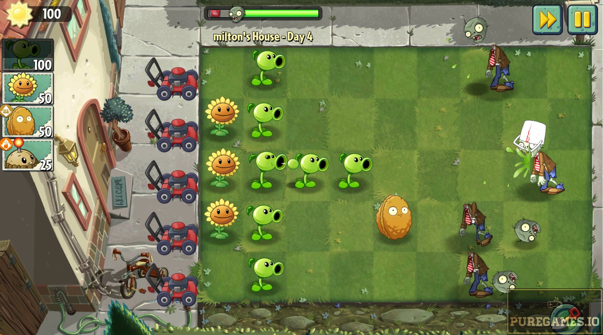 Plants vs zombies 2 на андроид