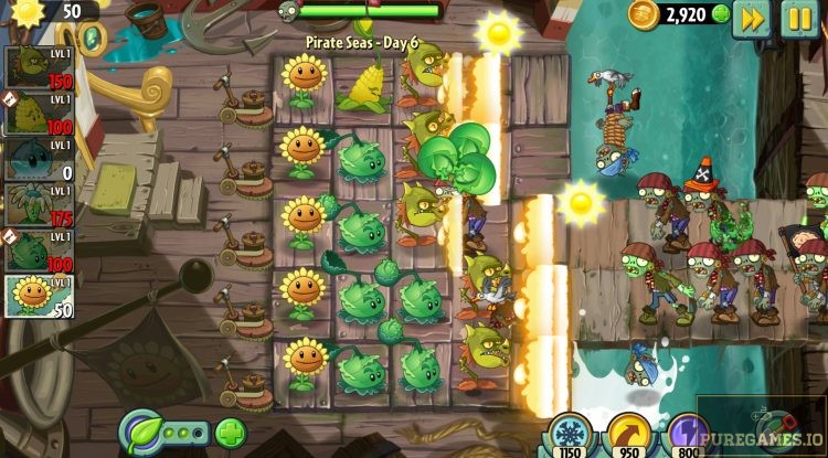 take advantage of plant food and power ups