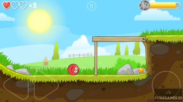 download Red Ball 4 and explore all 75 levels