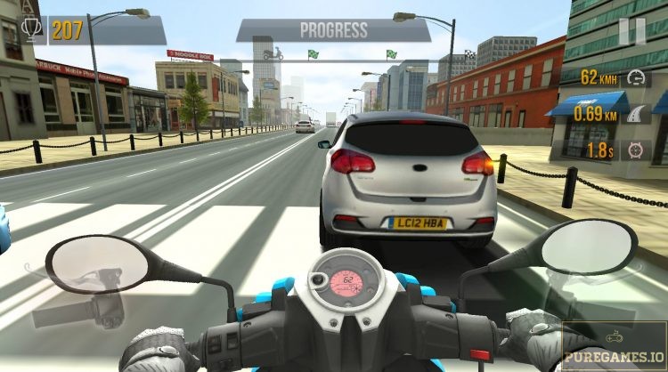 download traffic rider and experience a highly realistic driving simulation