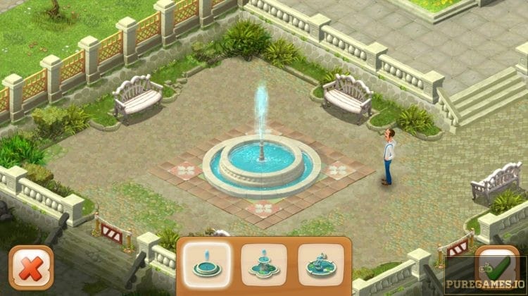 download Gardenscapes and help Austin the Butler put the garden mansion back to its former glory