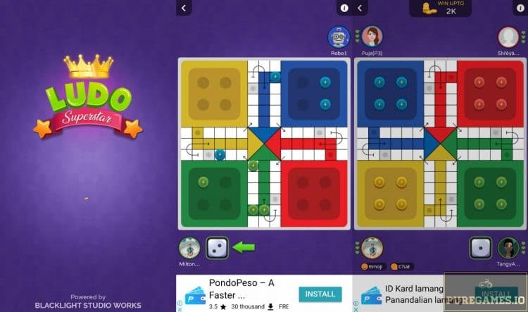 download Ludo Superstar and play the classic tabletop puzzle