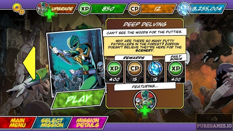 download Power Rangers Morphin Missions