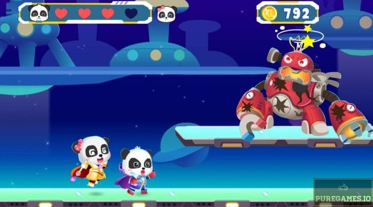 download Little Panda's Hero Battle Game