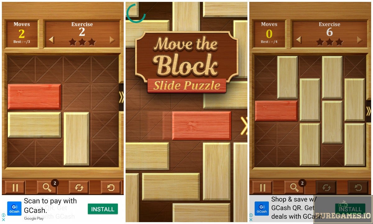 Move the Block Slide Puzzle