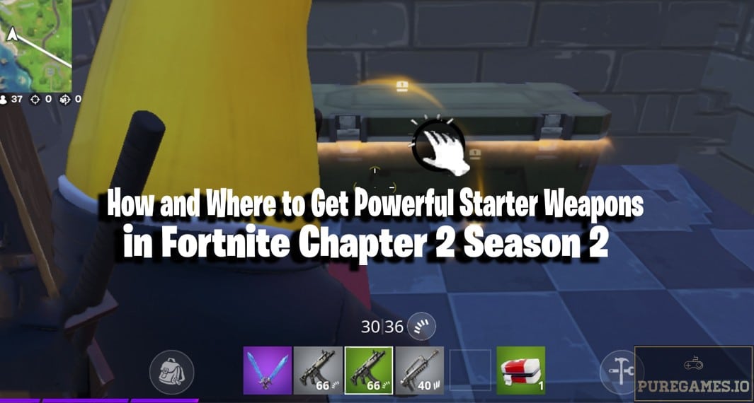 How and Where to Get Powerful Starter Weapons in Fortnite Chapter 2 Season 2